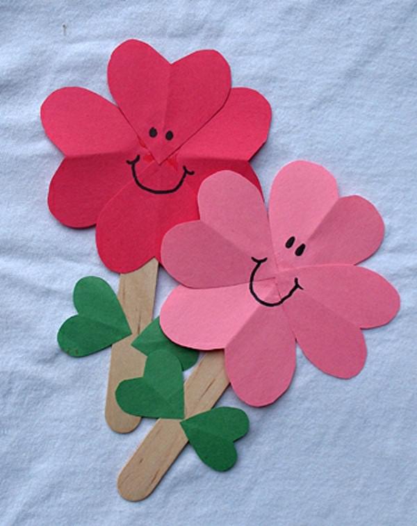 Поделки своими руками поделки для детского сада. Цветы из бумаги Сайт поделок