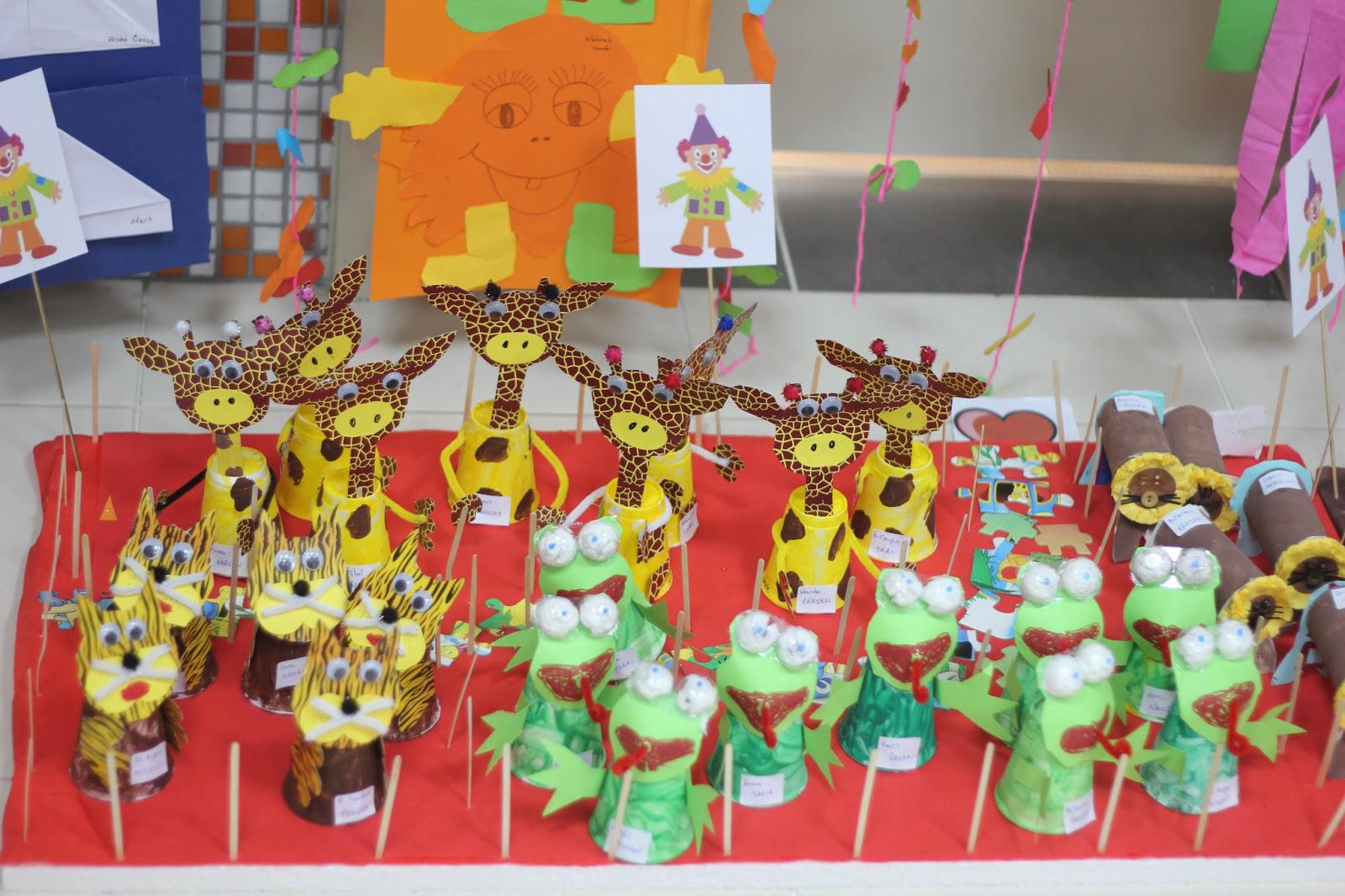 Поделки своими руками поделки для детского сада. Жирафы лягушки и тигры Сайт поделок