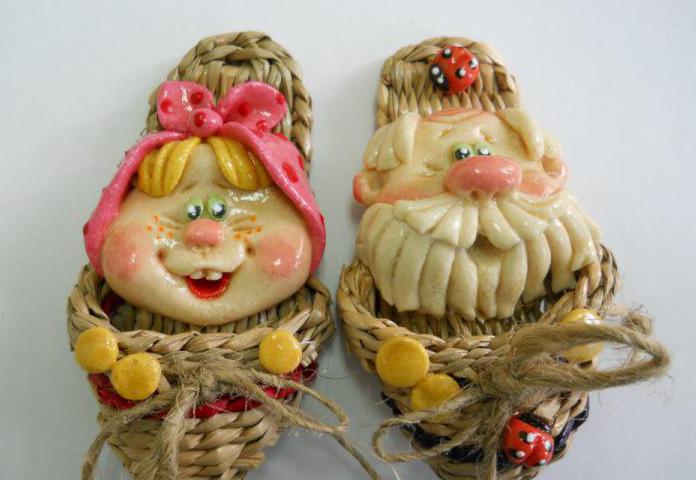 Сувениры из соленого теста