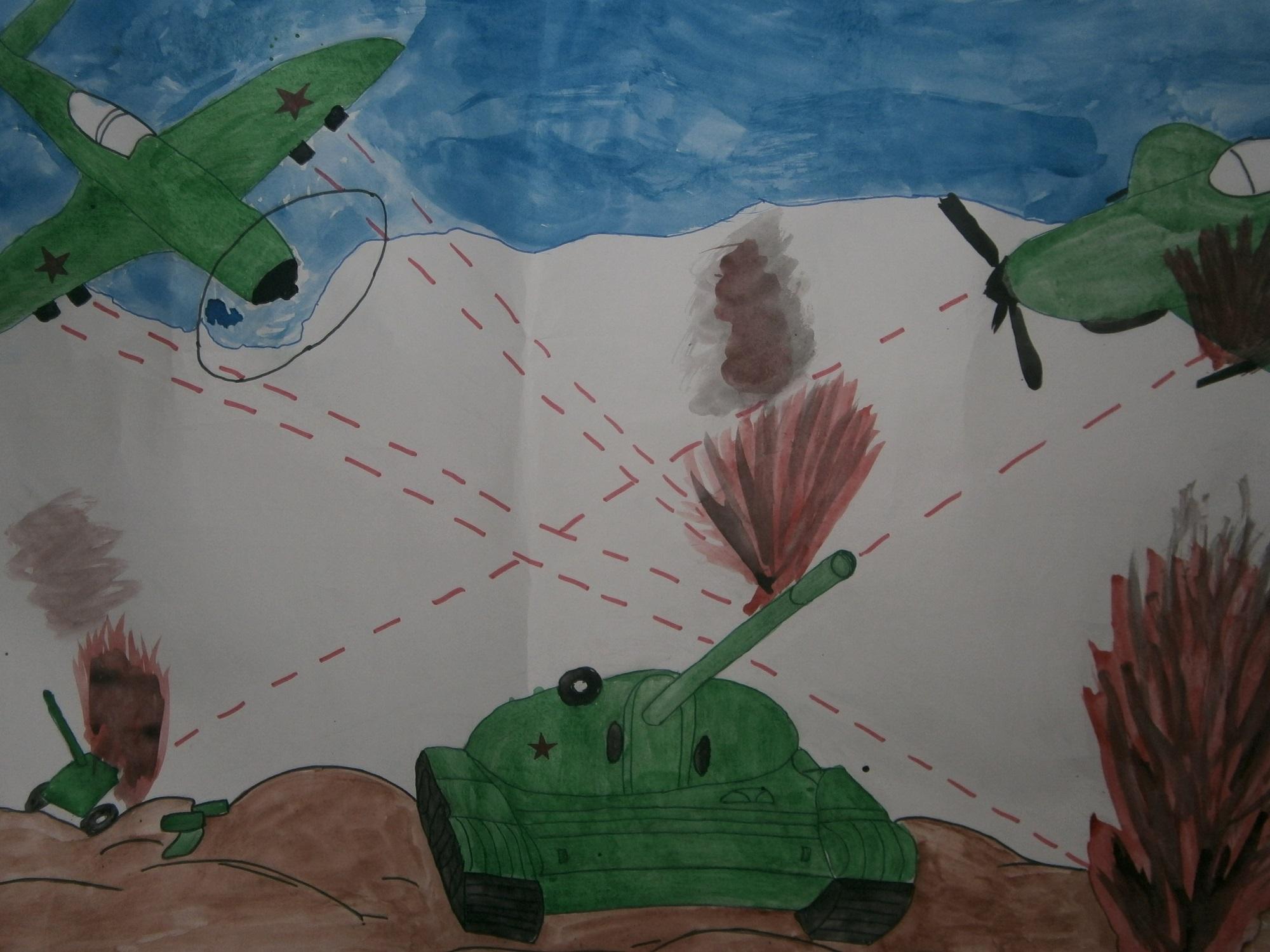 Поделки своими руками 9 мая день победы. Рисунок детски с танком и самолетами про войну Поделки на праздники