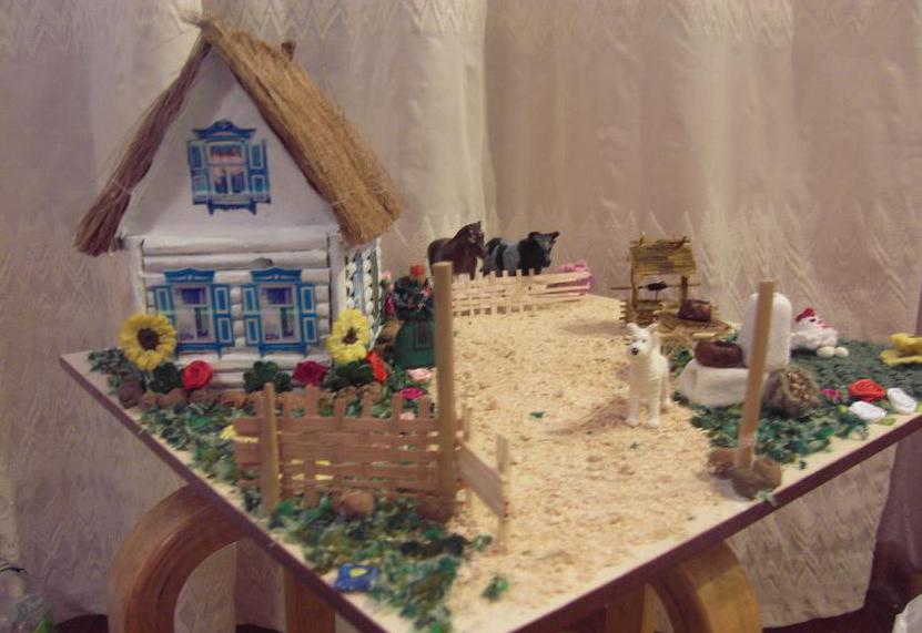 Как сделать зимний деревенский домик своими руками | DIY Hobby | Дзен